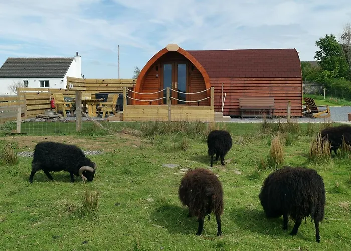 Achmeney Glamping Pod Larger Than Average Pod